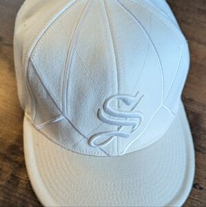 White Sox Baseball Cap with Embroidered Logo